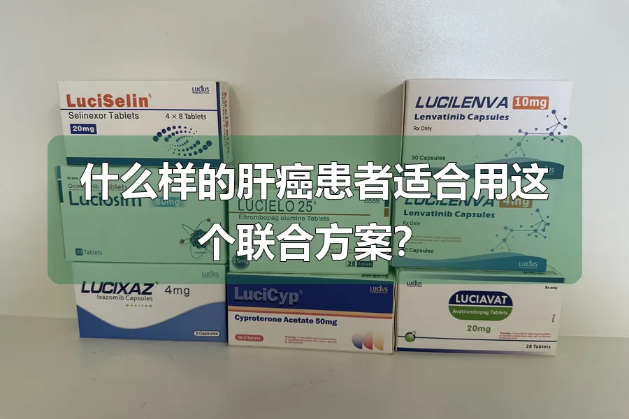 什么样的肝癌患者适合用这个联合方案？